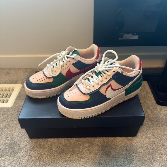 Nike Women’s Air Force 1 Shadow Mystic Navy - Picture 3 of 7